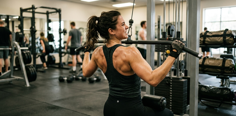 Cable Sandbag Row Gauntlet