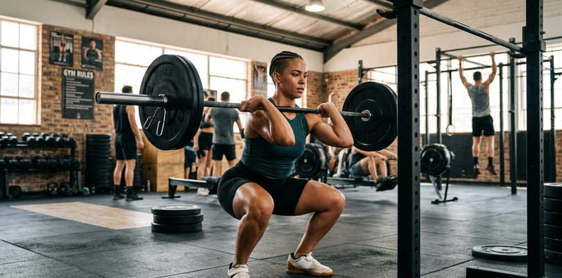 Squat Chin Brace
